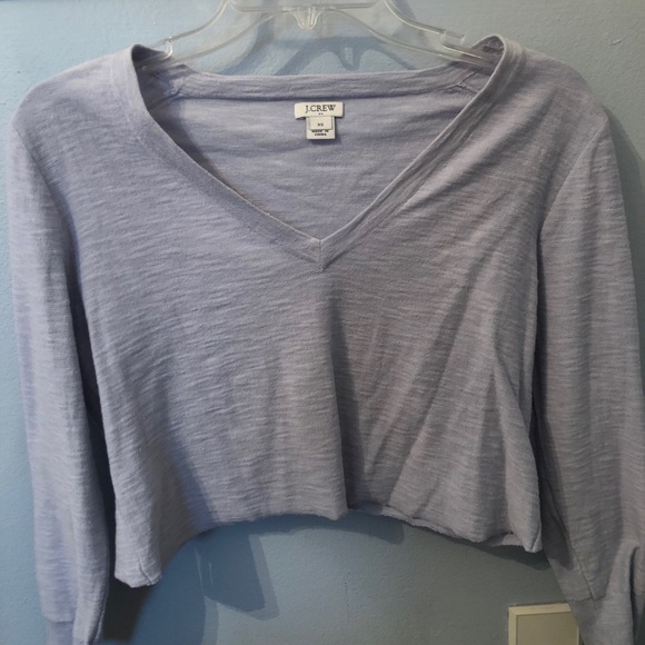 J. Crew Tops - Periwinkle long sleeve
